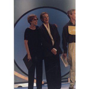Julie Andrews Carol Burnett Candid Photograph 3.5 x 5 Tony Awards Photo 1999